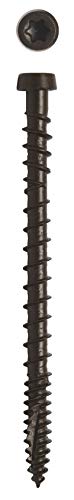 Big Timber CD10234MCA #10 x 2-3/4 in. Mocha Star Drive Trim Head Composite Deck Screw 1750 Pack